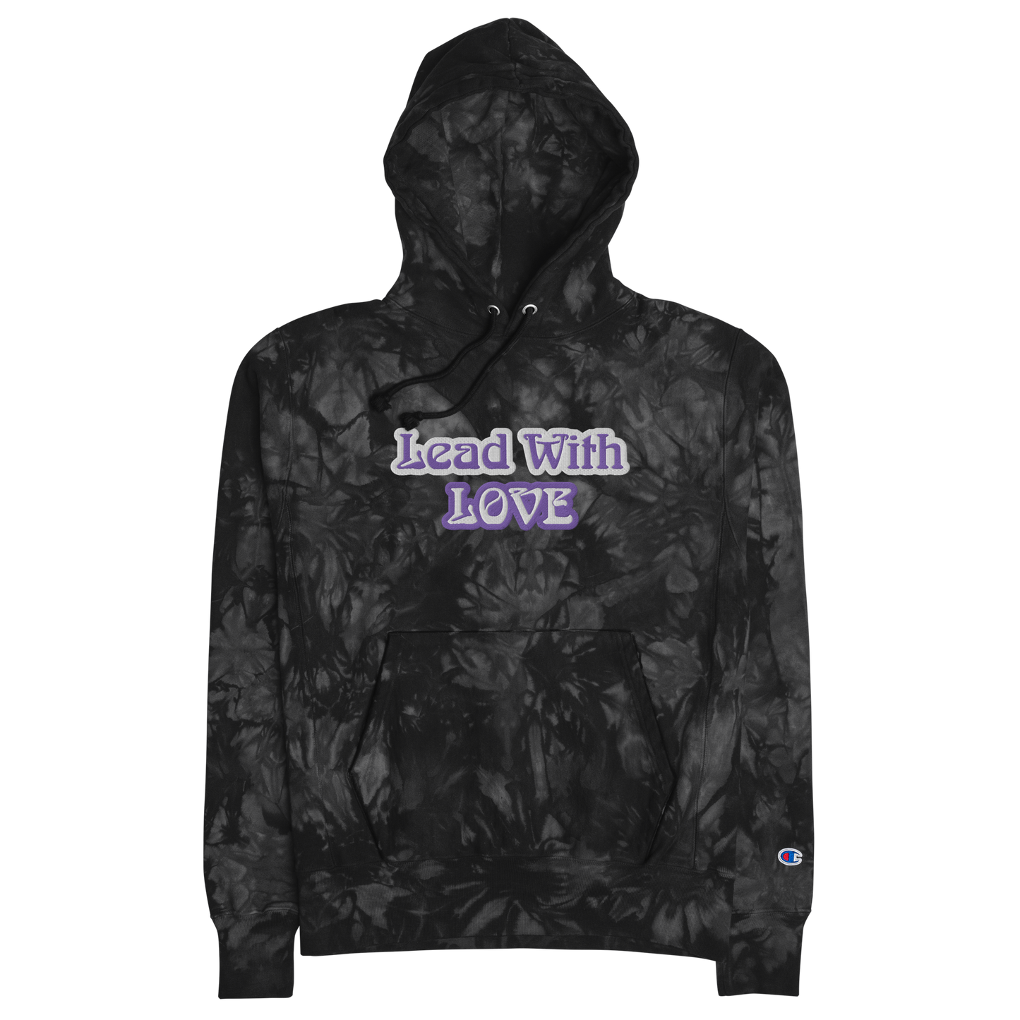 Lead With Love Tie-Dye Hoodie