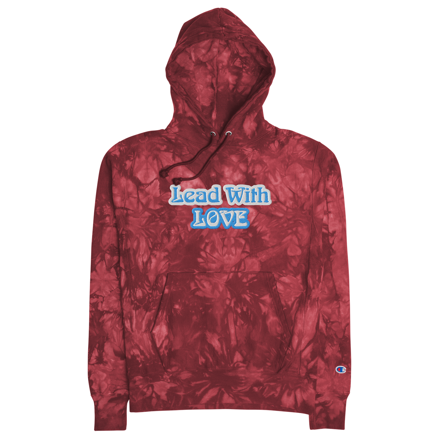 Lead With Love Tie-Dye Hoodie