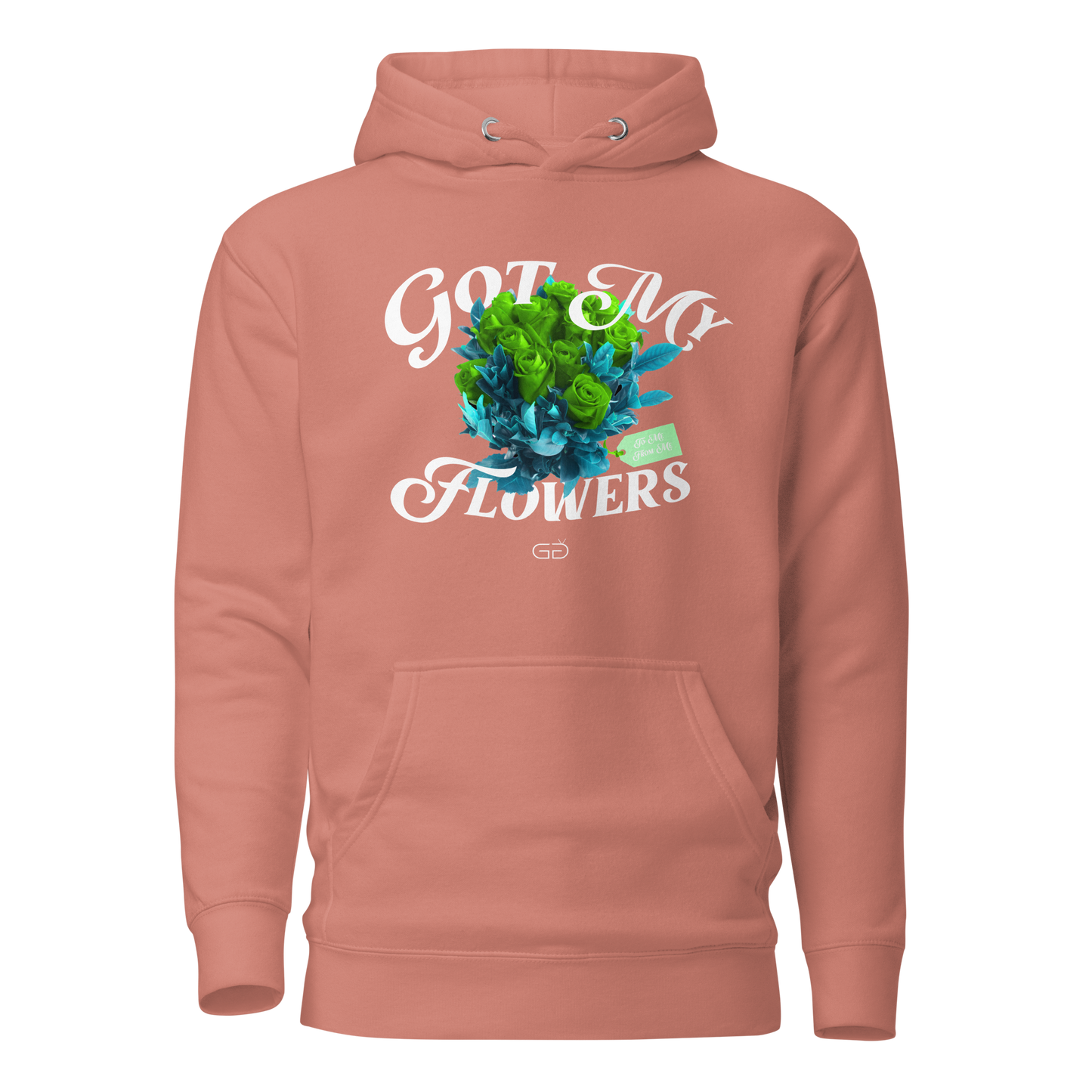 GMF Hoodie (Green Roses)