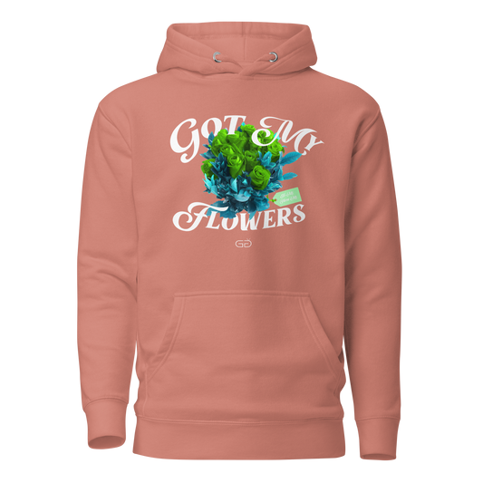 GMF Hoodie (Green Roses)